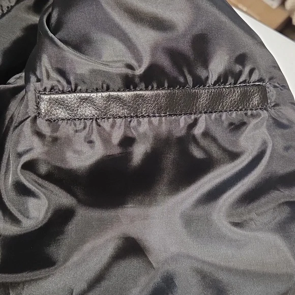 Jamin Leather Black Jacket - Picture 5 of 5